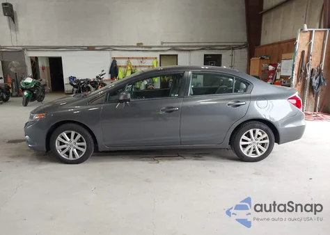 2012 Honda Civic Ex-L z USA, uszkodzony, nr VIN 2HGFB2F93CH549649